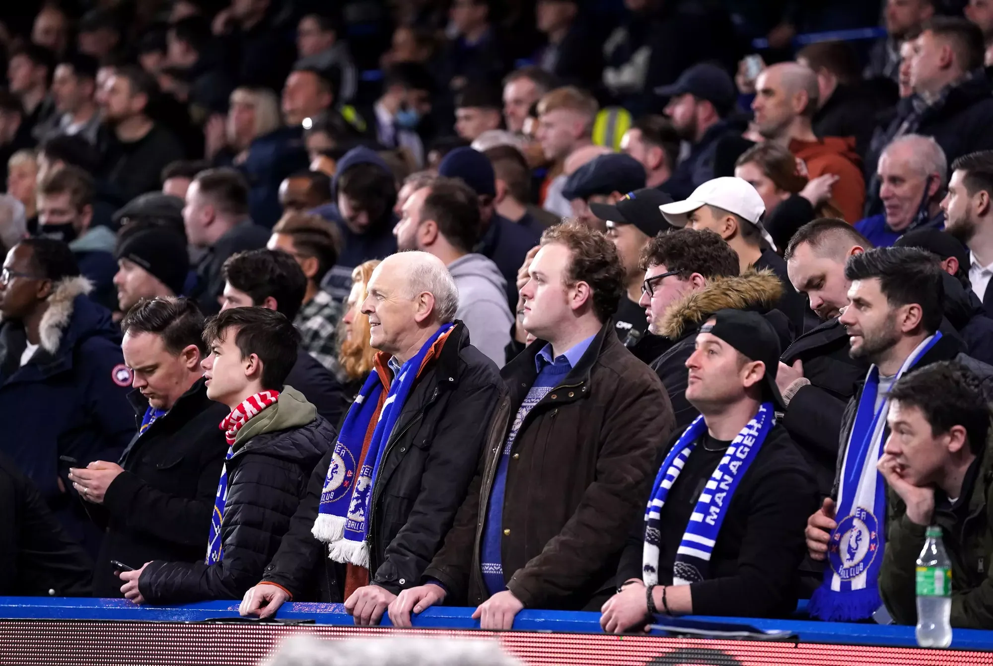 Chelsea fans hailed the trial a success