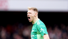 Arsenal goalkeeper Aaron Ramsdale shouts instructions