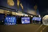 Everton fans protest outside Goodison Park