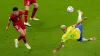 Richarlison scores with a spectacular volley (Mike Egerton/PA)
