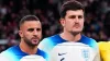 Kyle Walker and Harry Maguire are out of the England squad (PA)