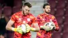 Hearts keepers Zander Clark (left) and Craig Gordon will be hoping to go to the European Championship this summer (Jane Barl