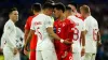 Poland defender Jan Bednarek and Wales striker Brennan Johnson go head to head in a Nations League encounter at Cardiff in S