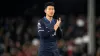 Son Heung-min applauds the Tottenham fans after a 3-0 loss at Fulham (Adam Davy/PA)