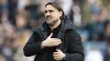 Leeds United manager Daniel Farke applauds the fans after the final whistle in the Sky Bet Championship match at Elland Road