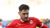 Stockport County�s Connor Lemonheigh Evans and Swindon Town�s Dawson Devoy during the Sky Bet League Two match at Edgeley Pa