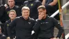 Newcastle boss Eddie Howe (left) is grateful for the support of the club’s hierarchy (Owen Humphreys/PA)