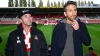 Wrexham owners Rob Elhenney (left) and Ryan Reynolds have ambitious plans to develop the ground so “the whole town could com