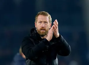 Graham Potter happy at ‘ambitious’ Brighton after links to Everton job