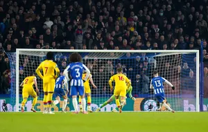 Patrick Vieira praises Jack Butland after Crystal Palace earn draw at Brighton