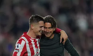 Thomas Frank: Sergi Canos will play at Anfield ‘unless someone cuts his leg off’