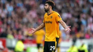 ‘He’s apologised’ – Diego Costa sent off for headbutt as managerless Wolves draw