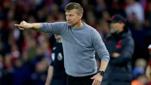 Jesse Marsch happy to ‘stop the bleeding’ as Leeds stun Liverpool at Anfield