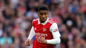 Reiss Nelson likens his two-goal outing against Notts Forest to a computer game