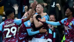 Ashley Barnes earns manager’s praise after inspiring Burnley to beat Blackburn