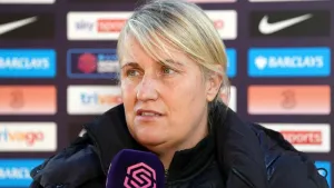 Chelsea boss Emma Hayes relishing return to dugout at sold-out Stamford Bridge