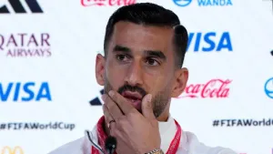 Ehsan Hajsafi offers support to bereaved families in Iran ahead of England game