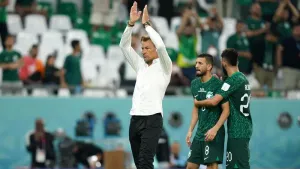 Herve Renard challenges his Saudi Arabia players to make history