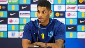 Marcus Rashford says England training quality has risen under Gareth Southgate