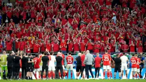 Wales’ World Cup journey ends with huge ovation from Red Wall