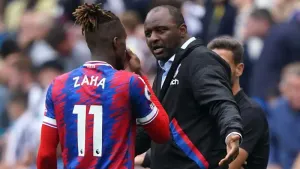 Wilfried Zaha speculation is not a distraction, says Palace boss Patrick Vieira