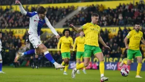 Blackburn close in on automatic promotion places with Norwich win