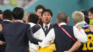 Coach delighted as Japan beat Spain to earn a place in World Cup last 16