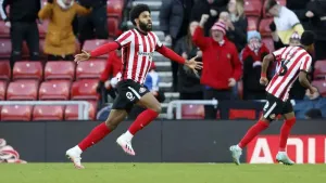 Ellis Simms nets injury-time winner for Sunderland against Blackburn