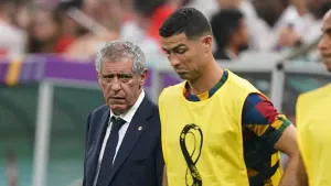 Fernando Santos reveals ‘frank conversation’ with benched Cristiano Ronaldo