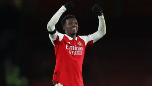 He’s a confident boy – Mikel Arteta says Eddie Nketiah unfazed by starting role