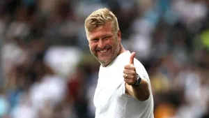 Karl Robinson likes the look of his Oxford team