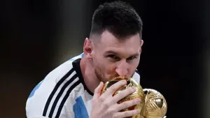 Lionel Messi vows to continue Argentina career after World Cup win
