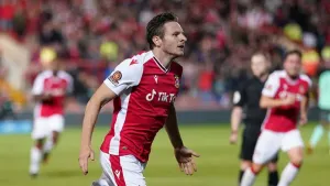 Paul Mullin scores second-half hat-trick as Wrexham hammer 10-man Solihull Moors