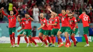 Spain crash out of World Cup after Morocco hold their nerve in penalty shootout