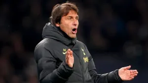 Spurs boss Antonio Conte not happy to be playing again so soon after World Cup