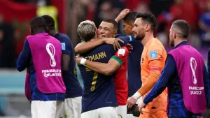 Today at the World Cup: France prepare to face Argentina in final showdown