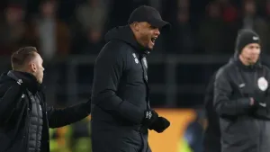 Vincent Kompany impressed by Manuel Benson’s game-changing reaction to mistake