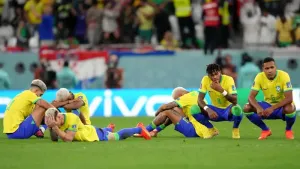 World Cup favourites Brazil stunned by Croatia in quarter-final shootout