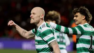 Aaron Mooy shines for table-topping Celtic in victory at Dundee United