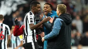 Alexander Isak the hero for Newcastle as Aleksandar Mitrovic pays the penalty