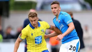 Andrew Dallas stars as Solihull beat 10-man Dorking