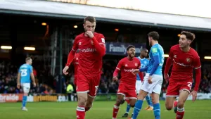 Andy Williams the Walsall hero with last-gasp FA Cup winner against Stockport