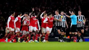 Arsenal’s momentum halted after frustrating draw with Newcastle