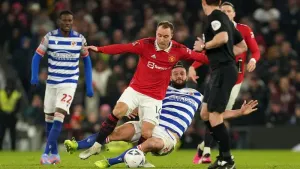 Christian Eriksen set for scan on ankle as Manchester United await results