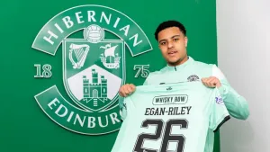Hibernian sign CJ Egan-Riley on loan from Burnley