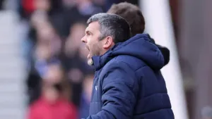 I don’t understand it – Callum Davidson fumes at Nicky Clark red card