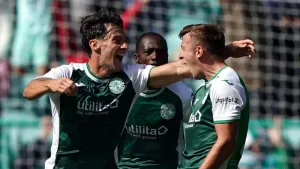Josh Campbell thankful for penalty duties to complete Hibernian hat-trick