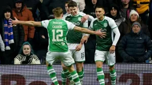 Kevin Nisbet treble helps Hibernian to victory at Motherwell