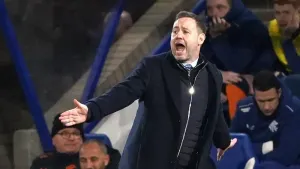 Michael Beale says his Rangers team faced another pitch battle