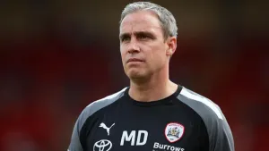 Michael Duff critical of Barnsley’s finishing following defeat at Charlton
